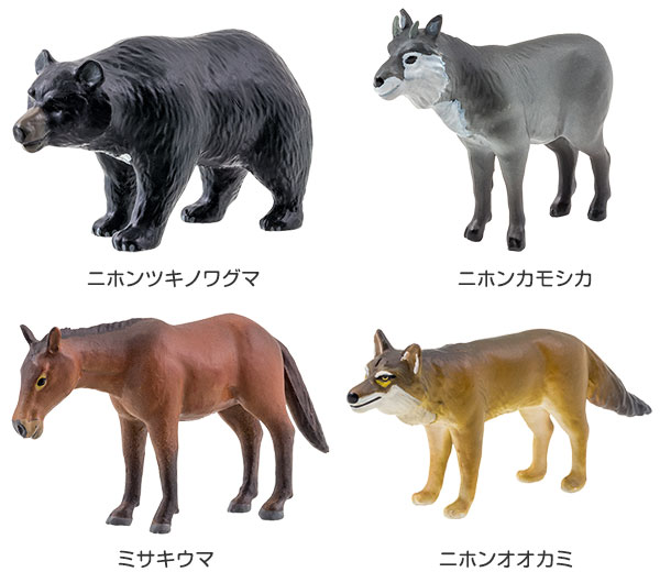 動物 生物 立体図鑑 日本の動物ボックス / カロラータ オンラインショップ