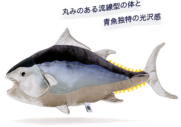 動物 生物 ぬいぐるみ クロマグロ 成魚 / カロラータ オンラインショップ