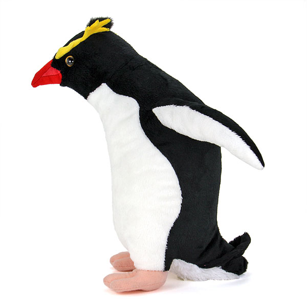 動物 生物 ぬいぐるみ リアルペンギンファミリー イワトビペンギン 親 スタンディング カロラータ オンラインショップ